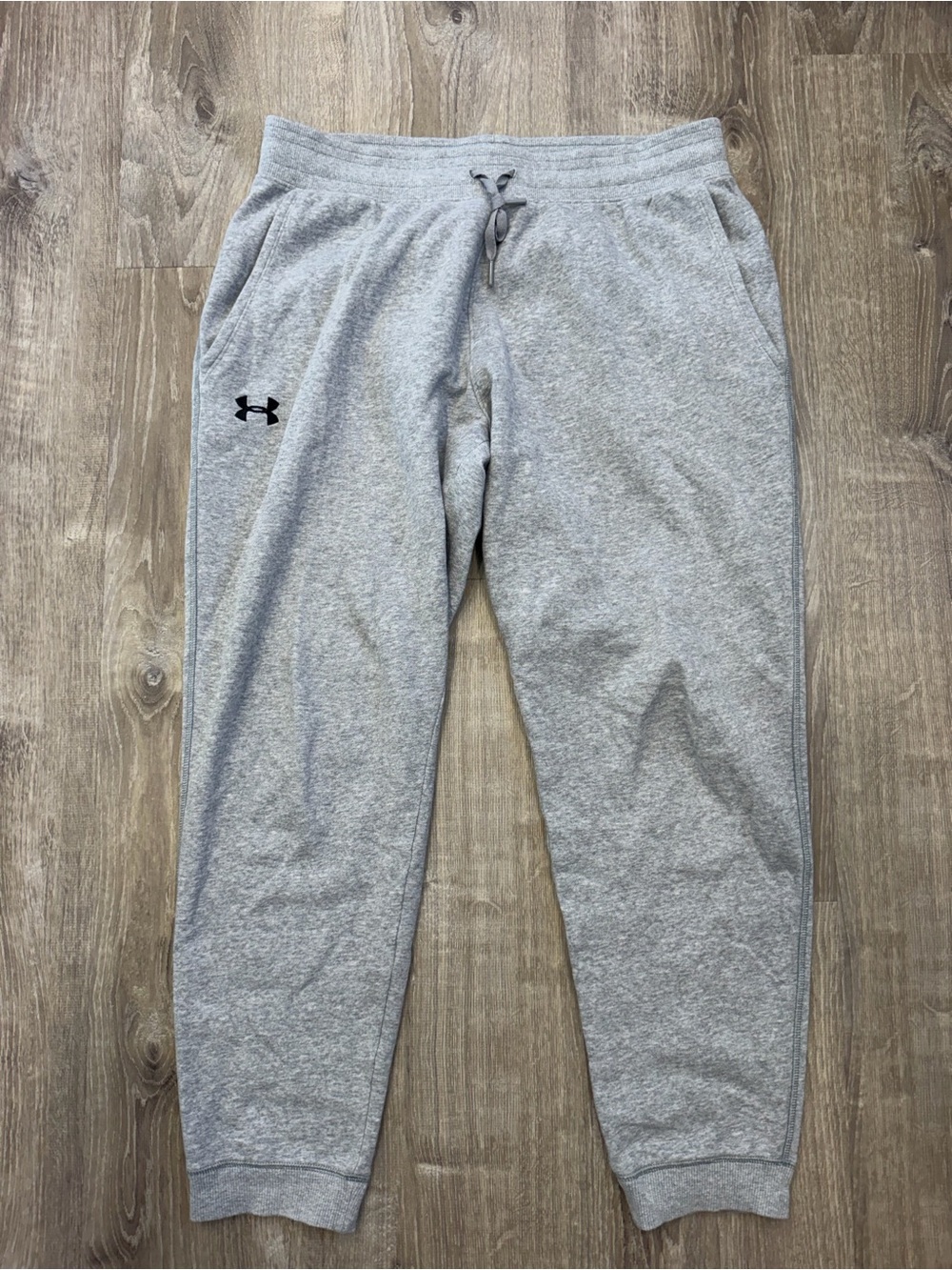 Under Armour Light Gray Men's Fleece Joggers